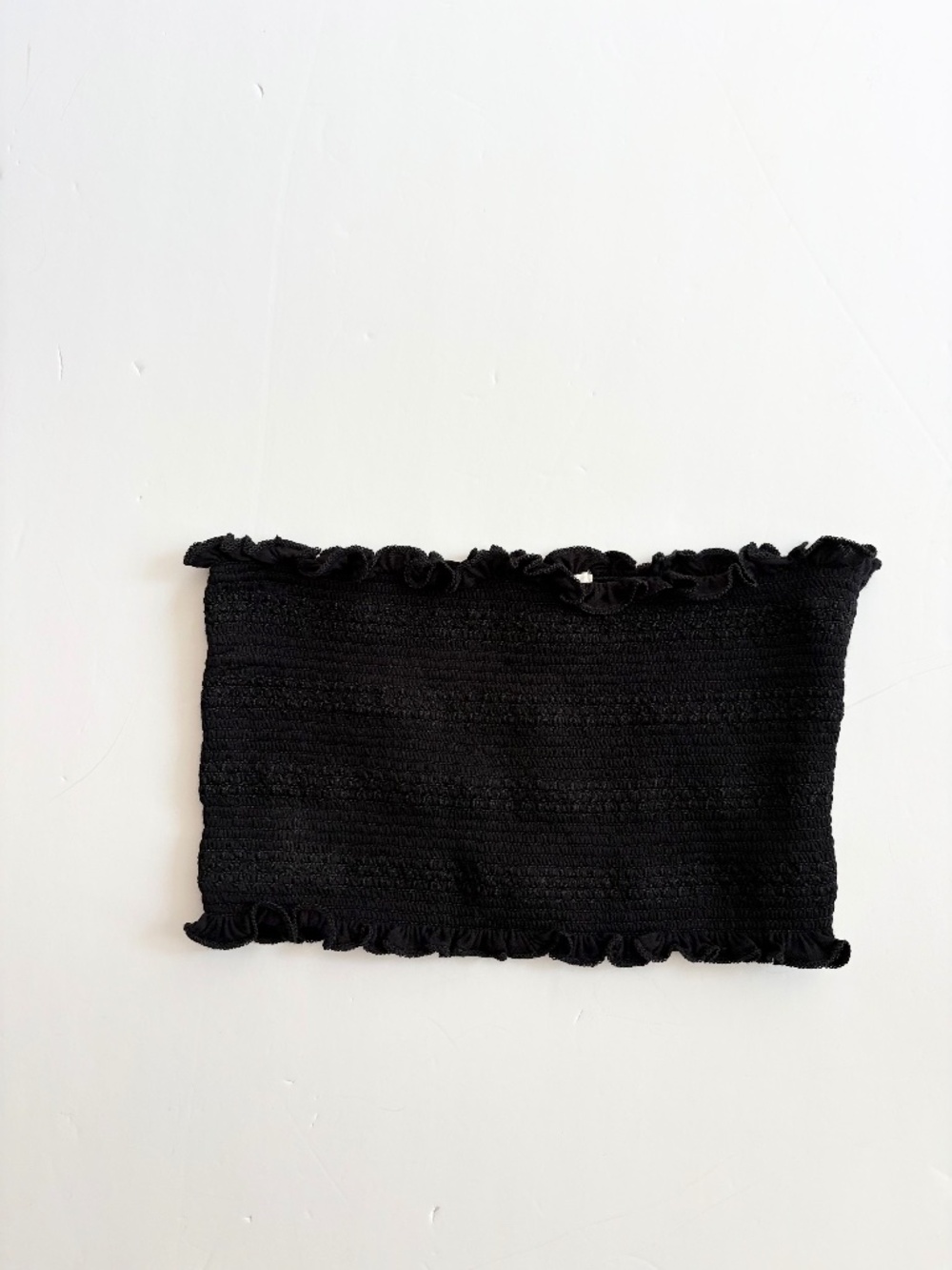 Silence + noise ruched bandeau top